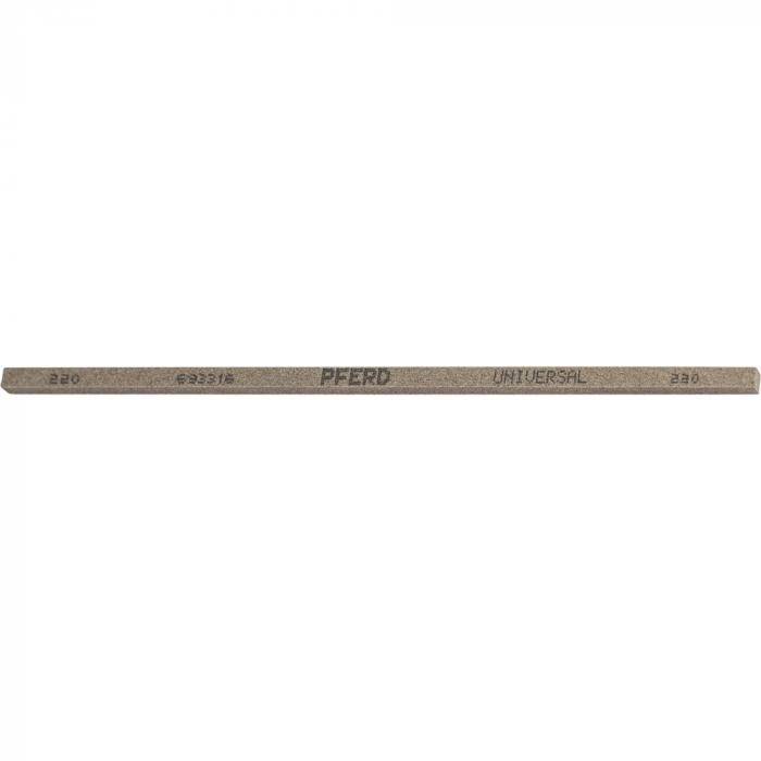 PFERD Schleif- und Polierstein - UNIVERSAL - vierkant - 4 x 4 mm - Länge 150 mm - Korngröße 220 - Preis per VE