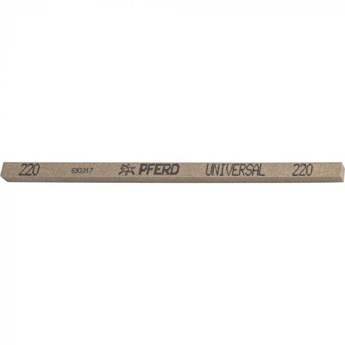 PFERD Schleif- und Polierstein - UNIVERSAL - vierkant - 6 x 6 mm - Länge 150 mm - Korngröße 220 - Preis per VE