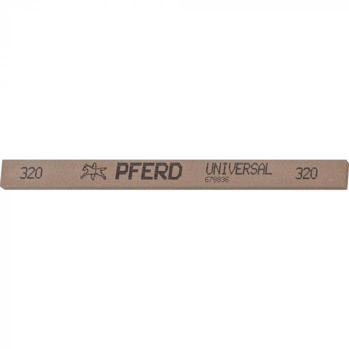 PFERD Schleif- und Polierstein - UNIVERSAL - vierkant - 13 x 6 mm - Länge 150 mm - Korngröße 320 - Preis per VE