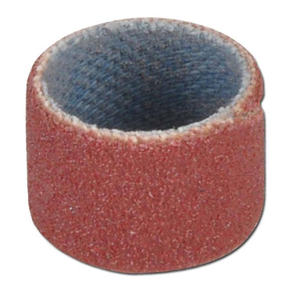 Schleifhülse A - universell einsetzbar - Durchmesser x Höhe 75x30 mm - Körnung K 40, Korund A - 10 Stück