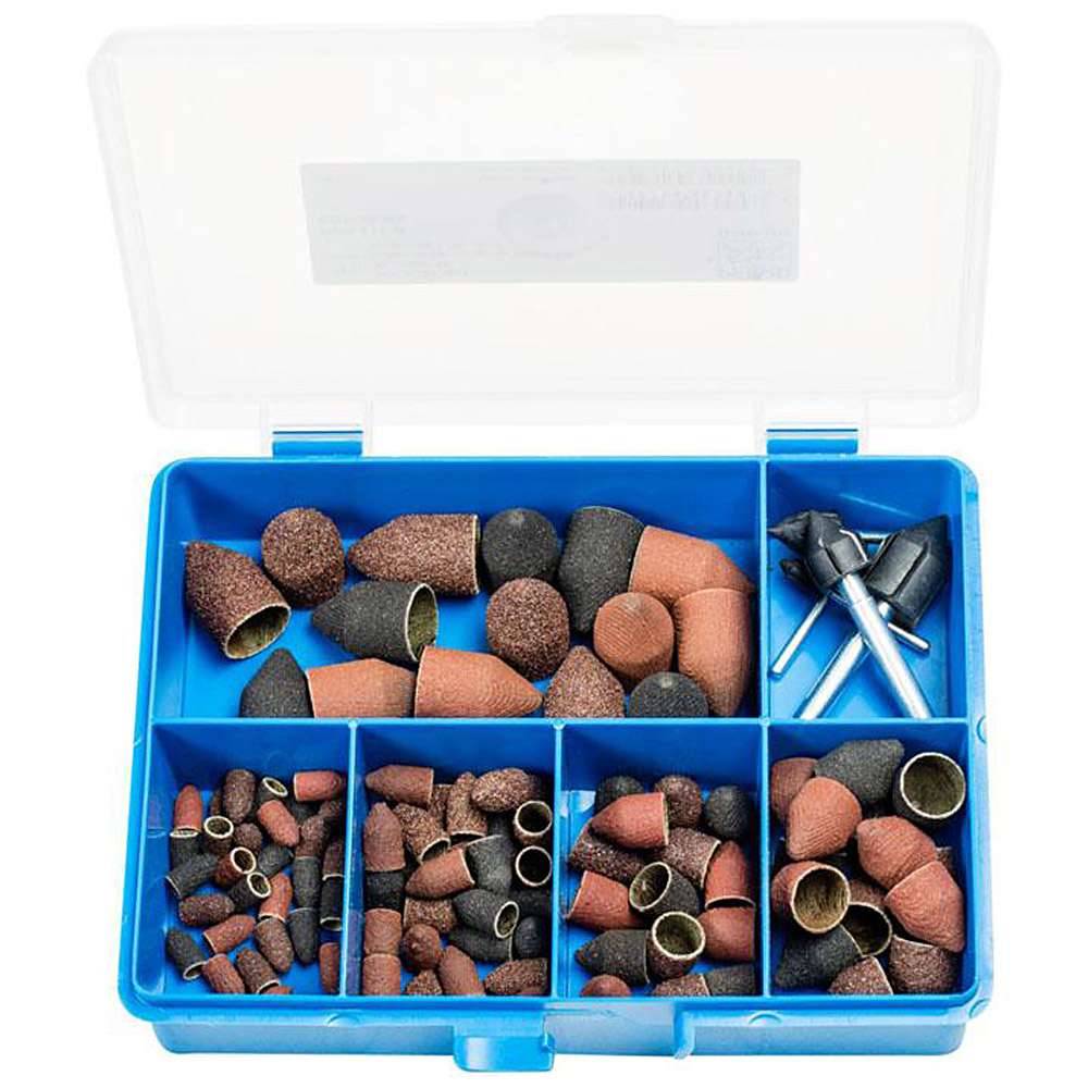 Schleifkappen-Set - PFERD POLICAP®-Set PCS 110 G - inkl. Schleifkappenträger