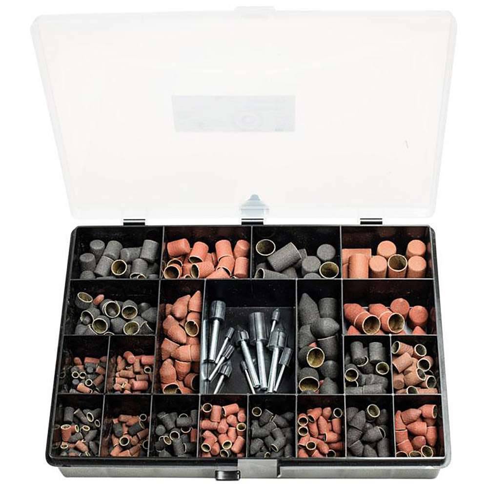 Schleifkappen-Set - PFERD POLICAP® PCS 650 - inkl. Schleifkappenträger