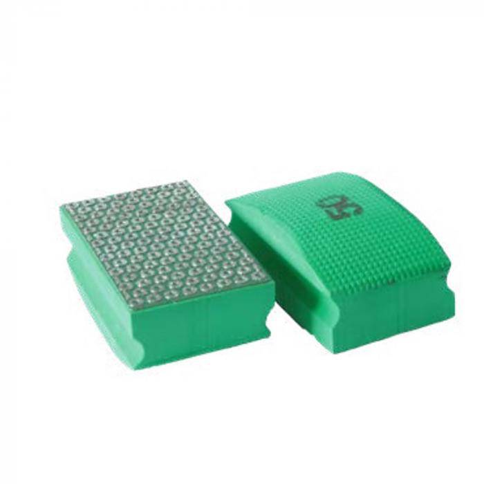 Schleifmittel - VE 1 Stück - Preis per VE - Diamant-Handschleifpad grün K50 - Ø 100 mm