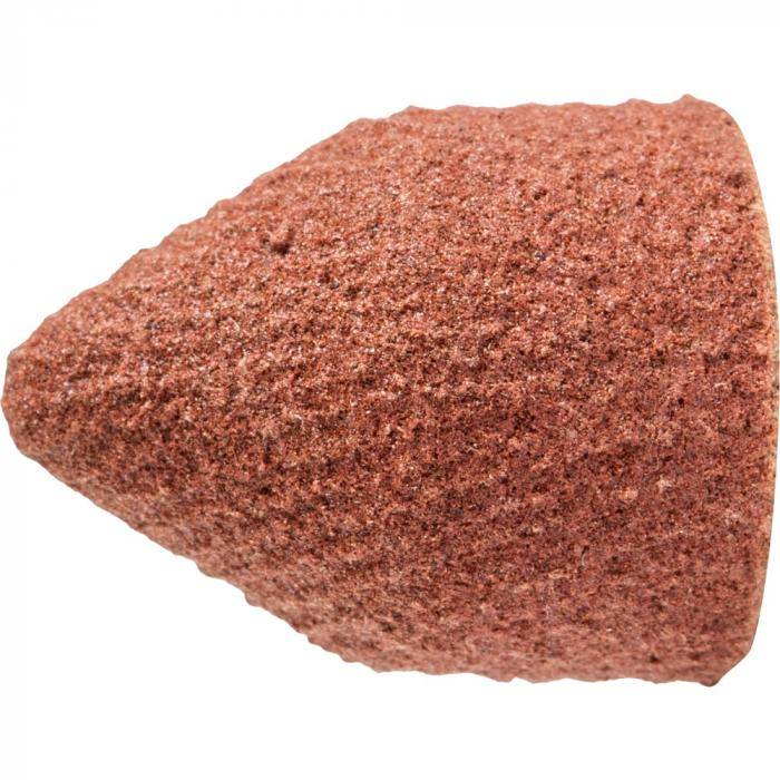 PFERD POLICAP-Schleifkappe PC WKG 1317 A 280 - Korund A - Walzenkegelform WKG - Durchmesser 13 mm - Korngröße 280 - VE 50 Stück - Preis per VE