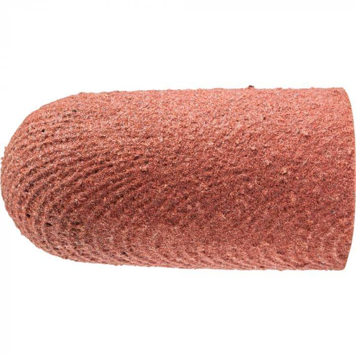 PFERD POLICAP-Schleifkappe PC KEL 1632 A 280 - Korund A - Rundkegelform KEL - Durchmesser 16 mm - Korngröße 280 - VE 50 Stück - Preis per VE