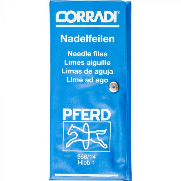 PFERD CORRADI-Nadelfeilen-Set 266/14 140 H1 - Länge 140 mm