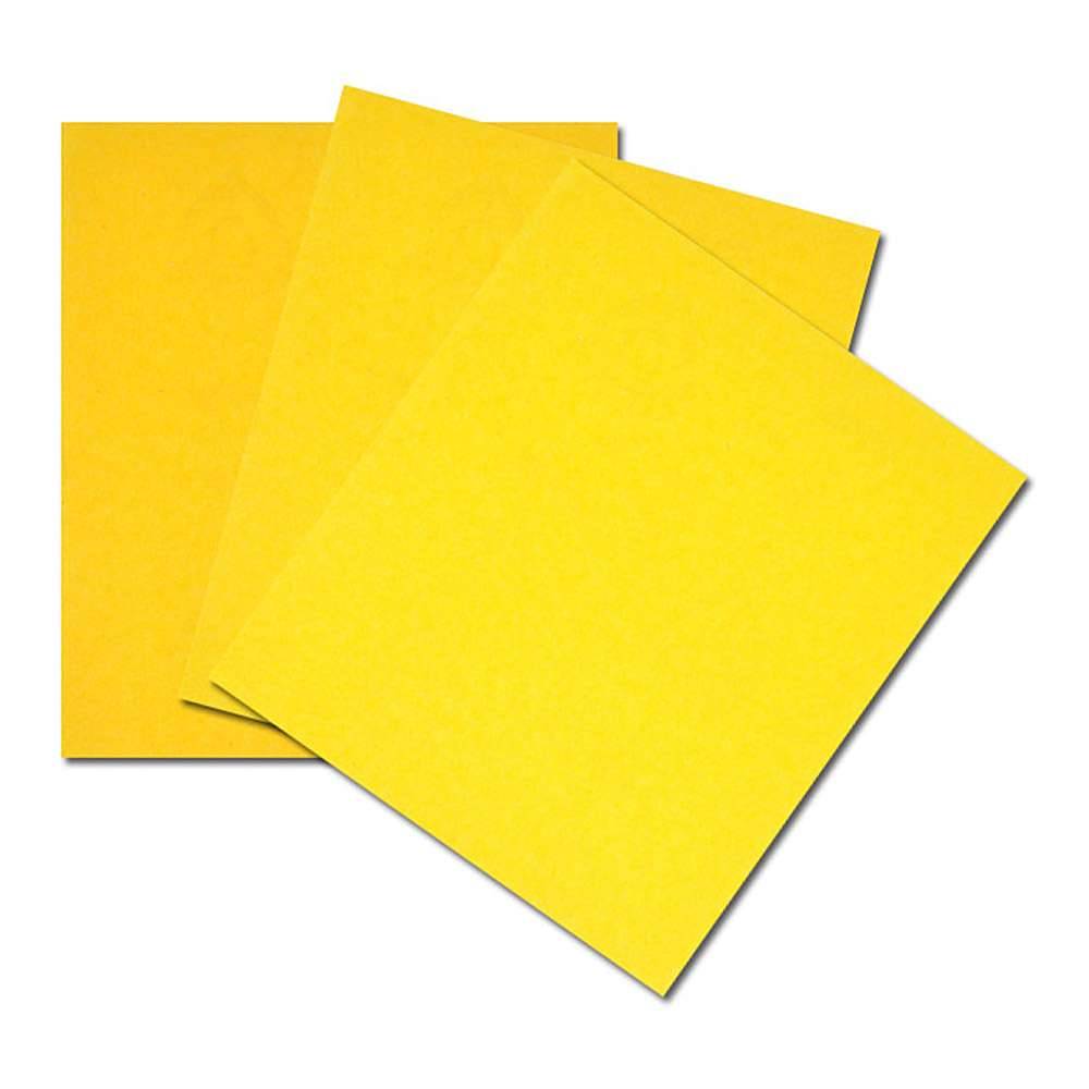 Schleifpapier PS30D - K 150 - Blatt 230 x 280 mm - für Farbe, Lack, Spachtel, Holz - Körnung Korund - Streuart Halboffen - Bogen ungelocht - 50 Stü