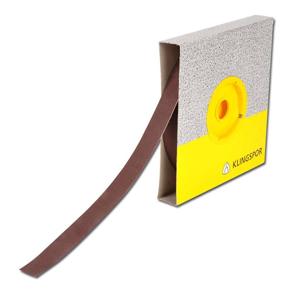 Schleifgewebe Rolle KL 361JF - K 60 - Breite 25 mm - für Holz, Metall, Edelstahl - Rollenlänge 50 m - Preis per Rolle