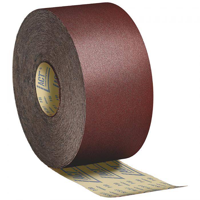 Schleifpapier Rolle PS 29 F - Breite 115 mm - Länge 50 m - K 100 - Preis per Rolle