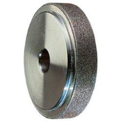 Diamant-Schleifscheibe, PFERD - Korngröße D 151 - Galvanikbindung - Kopf-Ø x Länge 50 x 10 mm - Bohrung 10 mm - Prüfbund 2 mm