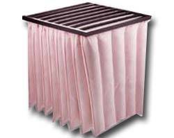 Taschenfilter - 8 Taschen - Tiefe 600 mm - Maße 592 x 490 mm - M5/2012 - Geprüft nach EN779 - Temperaturbeständig bis 80°C