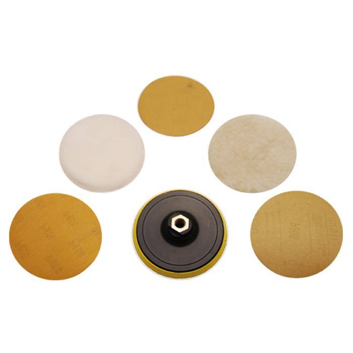 Schleif- und Polierscheibensatz - 125 mm