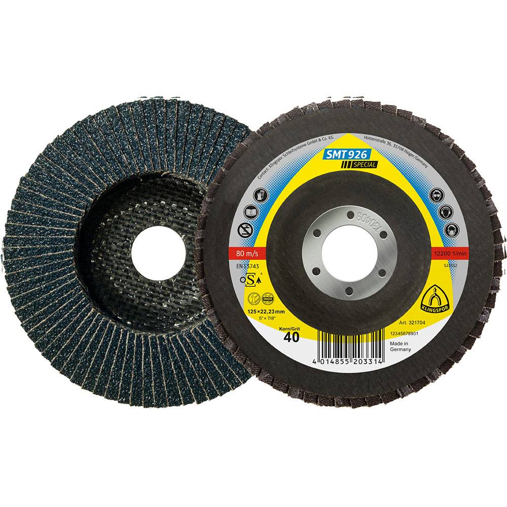 Trennscheibe, Gewölbt - SMT 926 Special - Ø 115 mm - Korn 60 - Bohrung 22,23 mm - bis 13300 U/min - VE 10 Stück - Preis per VE