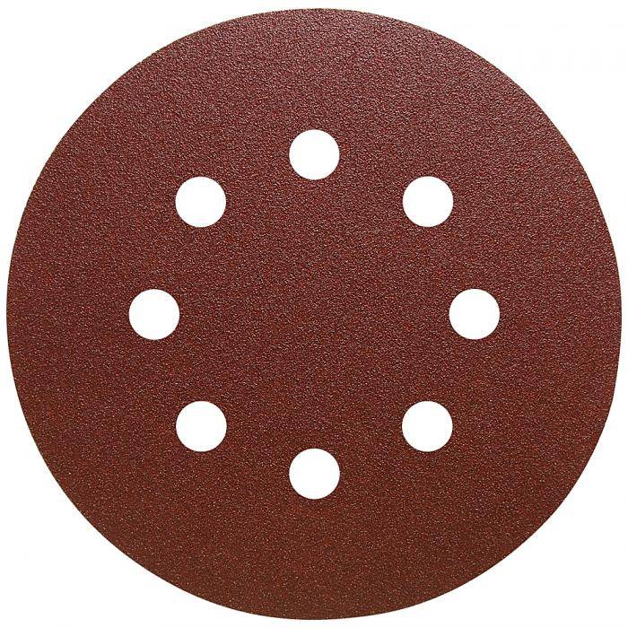 Schleifscheibe PS 22 K - für Metall, Holz, Edelstahl - Ø 125 mm - K 180 - GLS27 - VE 50 Stück - Preis per VE