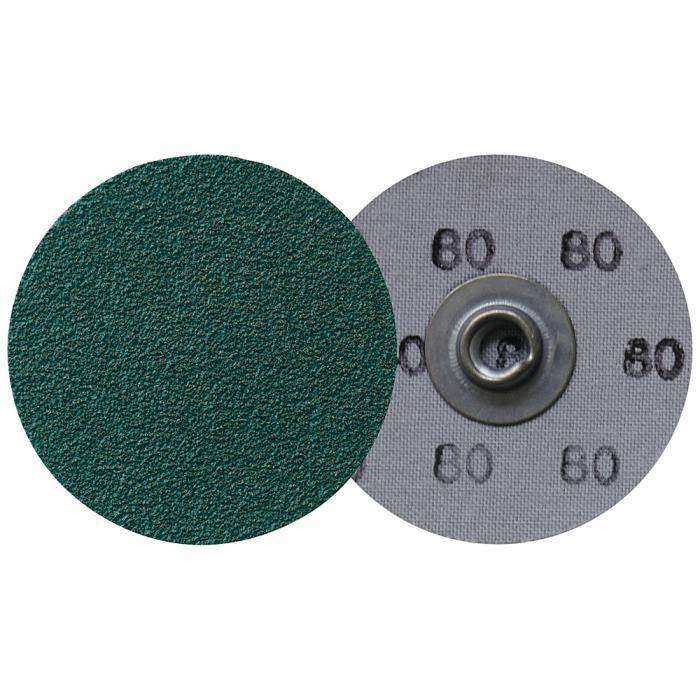 Quick Change Disc QMC 409 - Durchmesser 50 mm - Korn 80 - Zirkonkorund - VE 100 Stück - Preis per VE