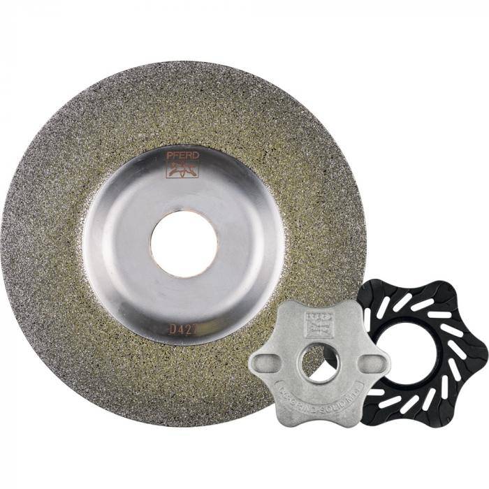 PFERD CC-GRIND-SOLID-DIAMOND - Durchmesser 125 mm - Bohrungs-ø 22,23 mm - Korngröße D 852