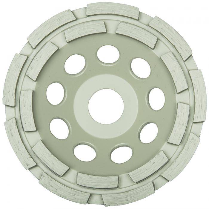 Diamantschleifscheibe DS 600 B - Durchmesser 125 mm - Schleiftellerhöhe 23,5 mm - gelötet