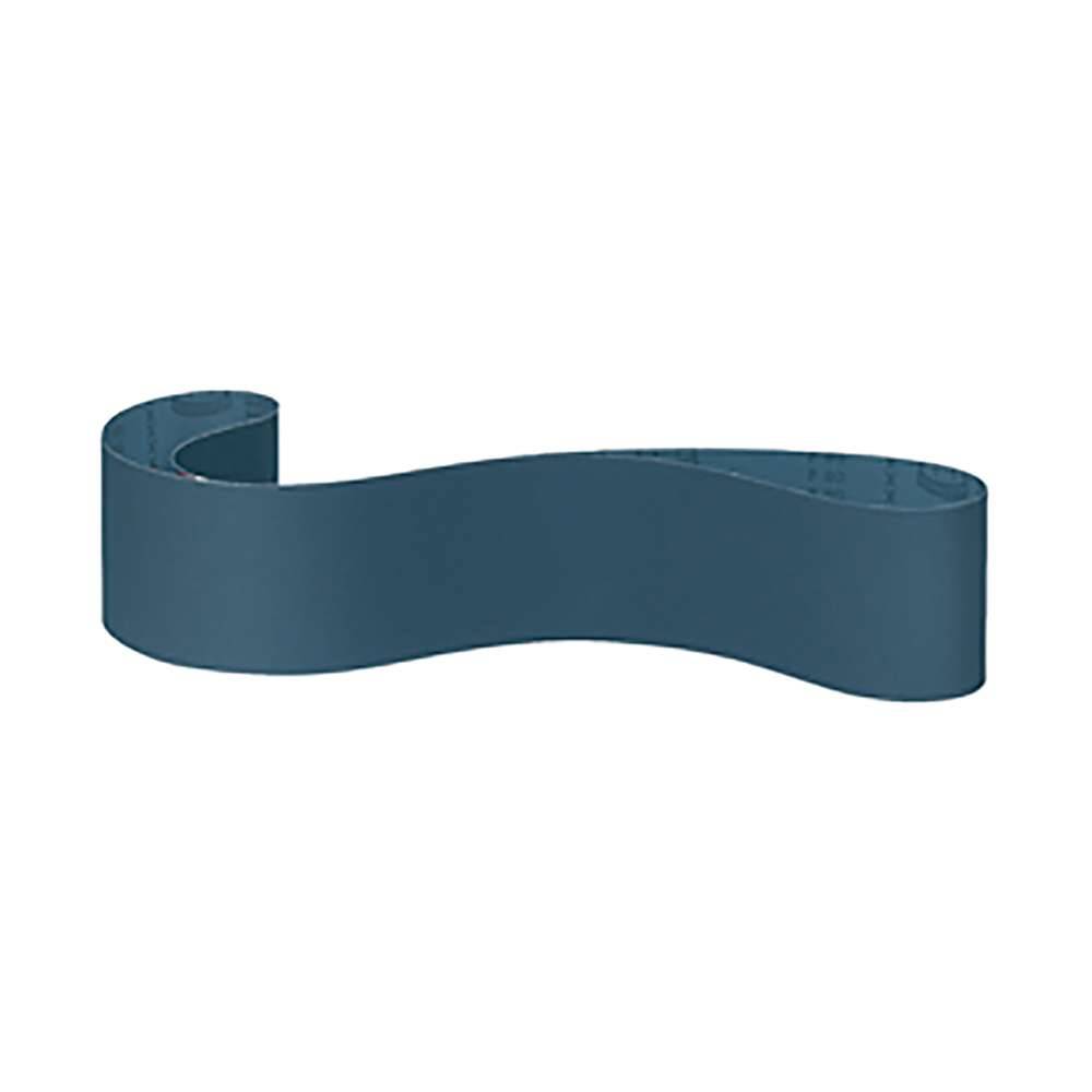 Schleifband CS416Y - Für Edelstahl/Kunststoff/Leder - K 80 - 75 x 2000 mm - Verschluss F4G - Polyestergewebe - Körnung Zirkonkorund - VE 10 Bänder