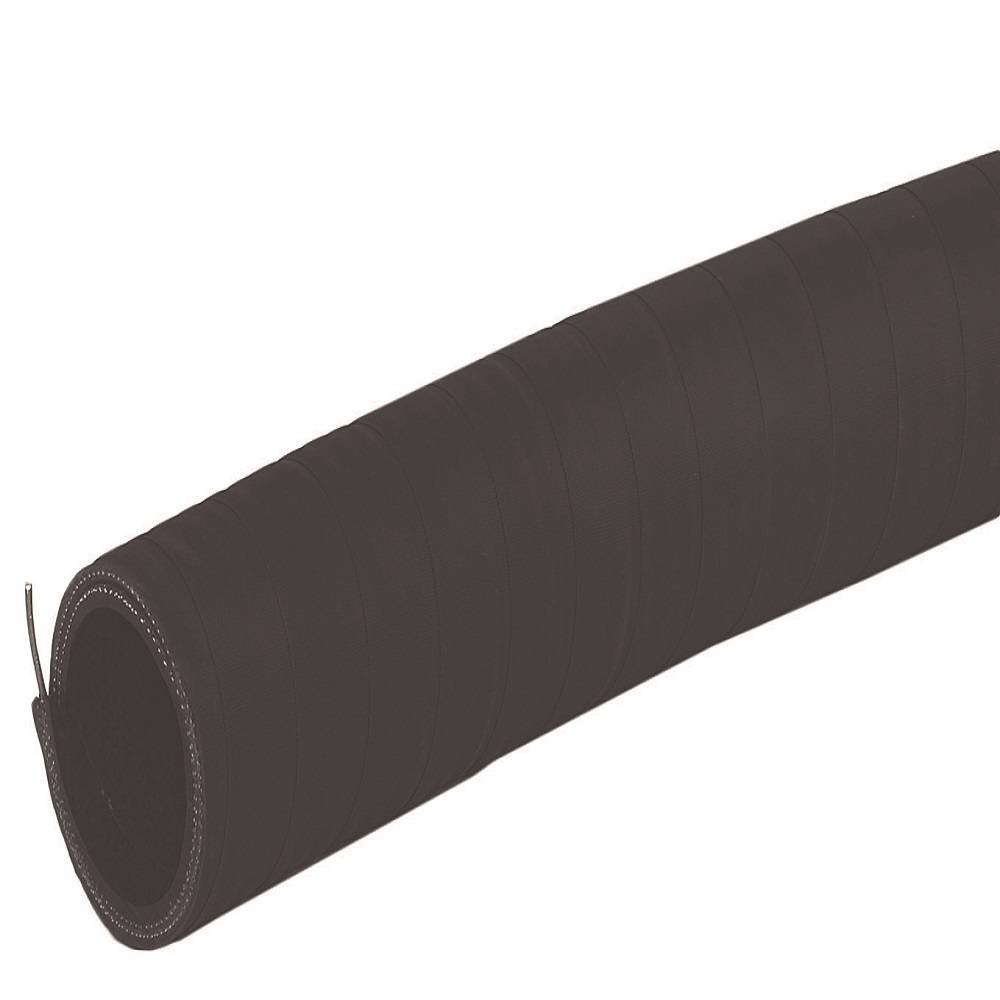 Gummispiralschlauch - 75 x 6 mm - 10 bar - Stahldrahtspirale - 40 m - Preis per Rolle