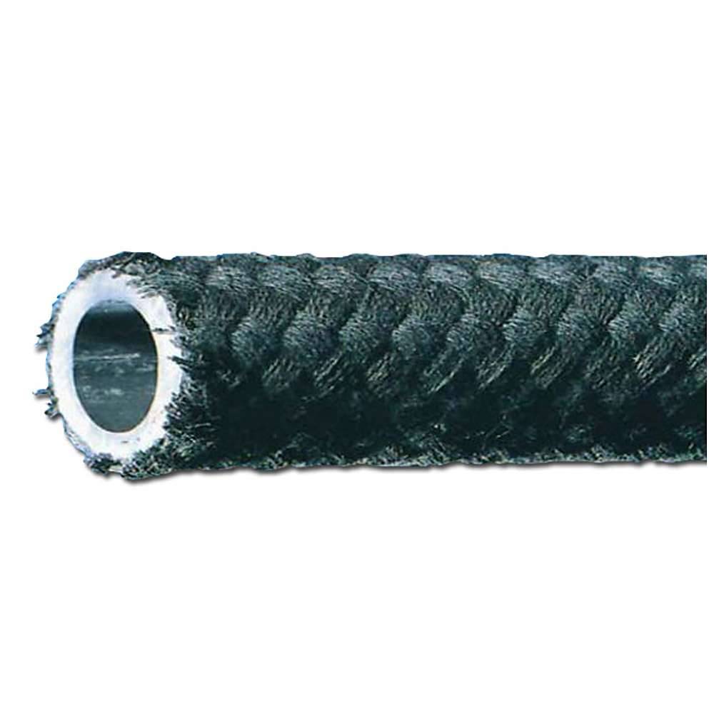 Kraftstoffschlauch NBR - mit Schutzumflechtung - Innen-Ø 4 mm - Außen-Ø 9 mm - Länge 20 m - Preis per Rolle