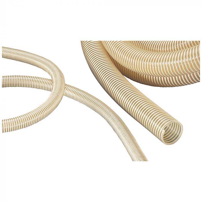NORPLAST® PUR-C 385 AS - antistatisch - leicht - Erdungslitze - Innen-Ø 70 mm - Länge 10 m - Preis per Rolle