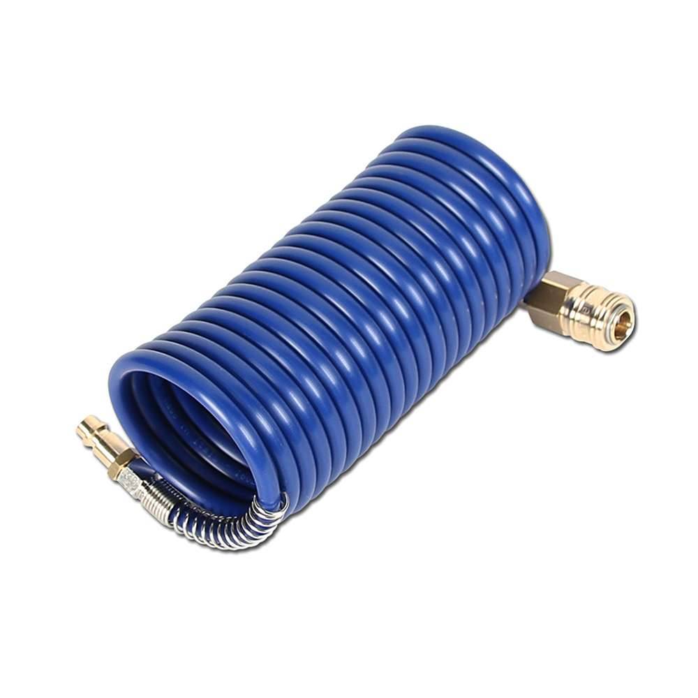 Polyamid-Spiralschlauch - Innen-Ø 6 mm - Außen-Ø 8 mm - 8 bar - Arbeitslänge 4 m - Preis per Stück