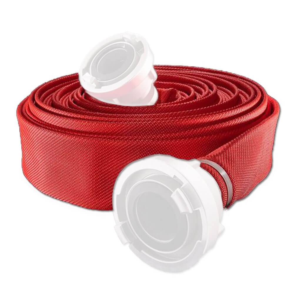 Feuerlösch- und Industrieschlauch "Herkules 2F" - Innen-Ø 25 mm - Wandstärke 1,6 mm - 16 bar - 100 m - Preis per Rolle