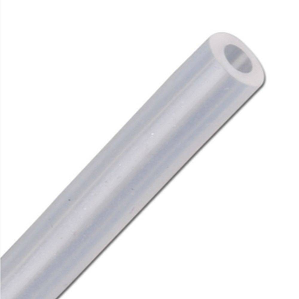 Talkumierter Silikonschlauch - Innen-Ø 5 mm - Wandstärke 2 mm - 60° Shore - 25 m - Preis per Rolle