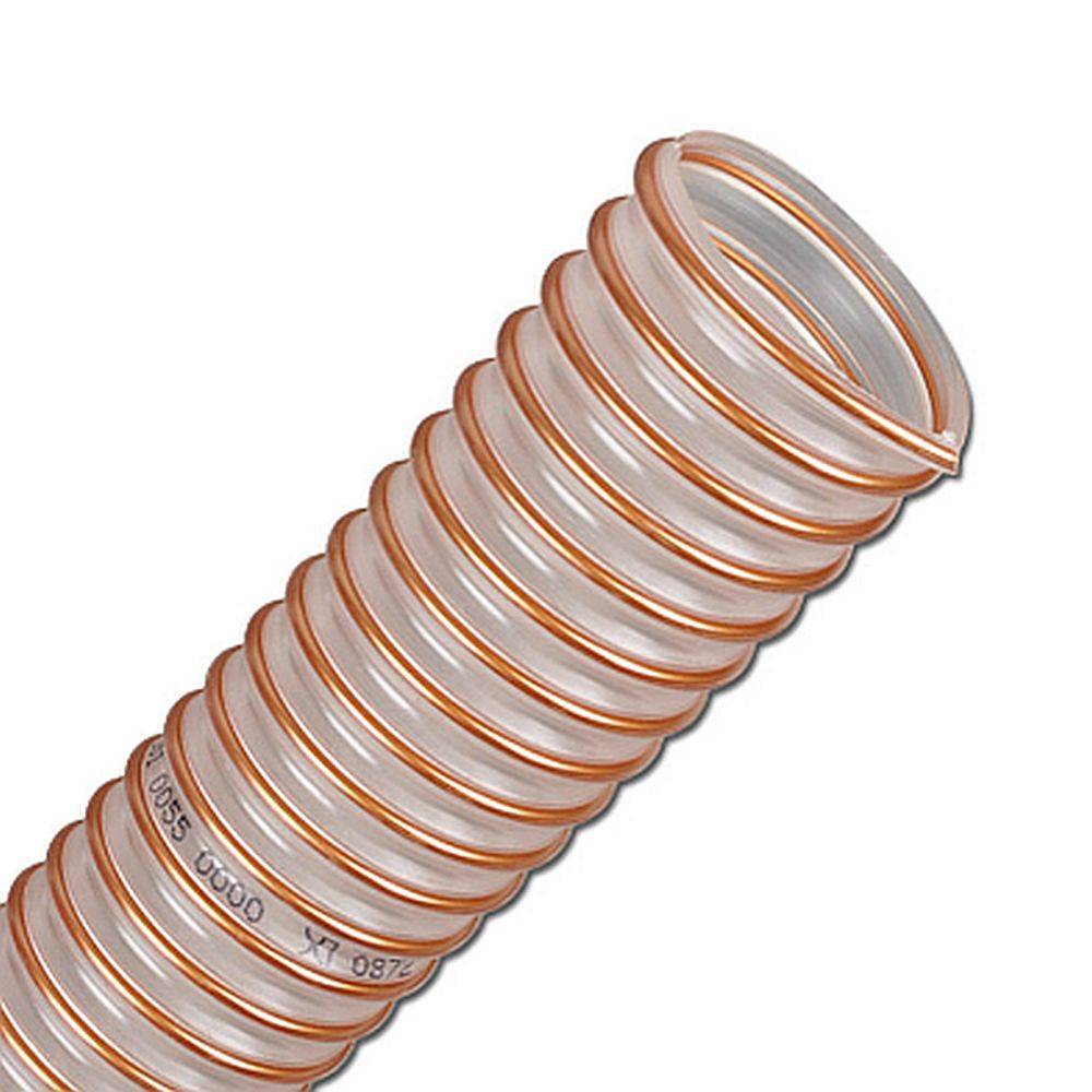 AIRDUC® PUR 351 FOOD - Saug- und Förderschlauch - lebensmittelecht - Innen-Ø 110 mm - Außen-Ø 119 mm - 15 m - Preis per Rolle