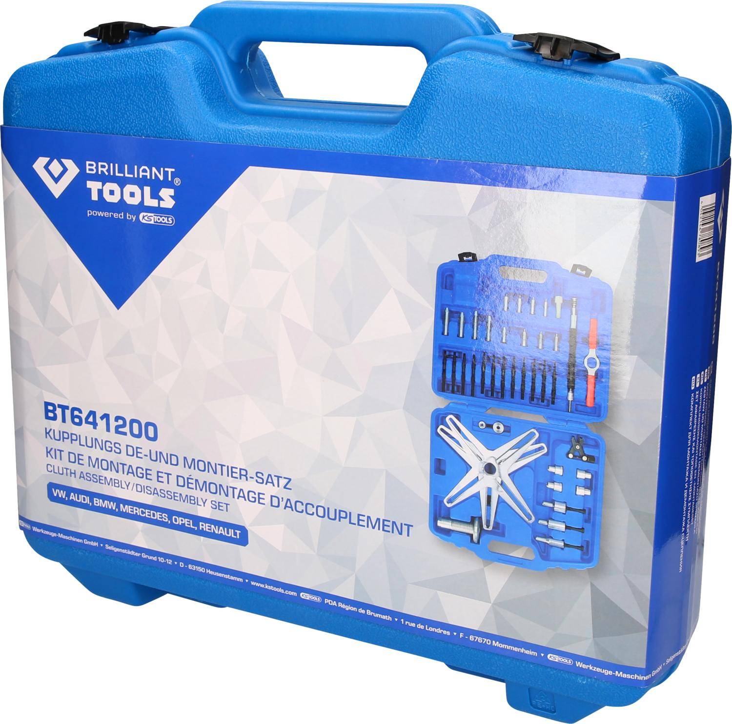 Brilliant Tools Kupplungs De-und Montier-Satz