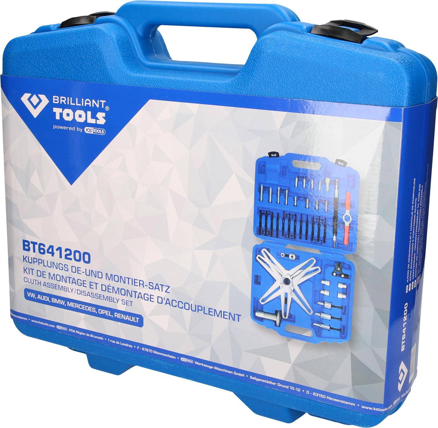 Brilliant Tools Kupplungs De-und Montier-Satz