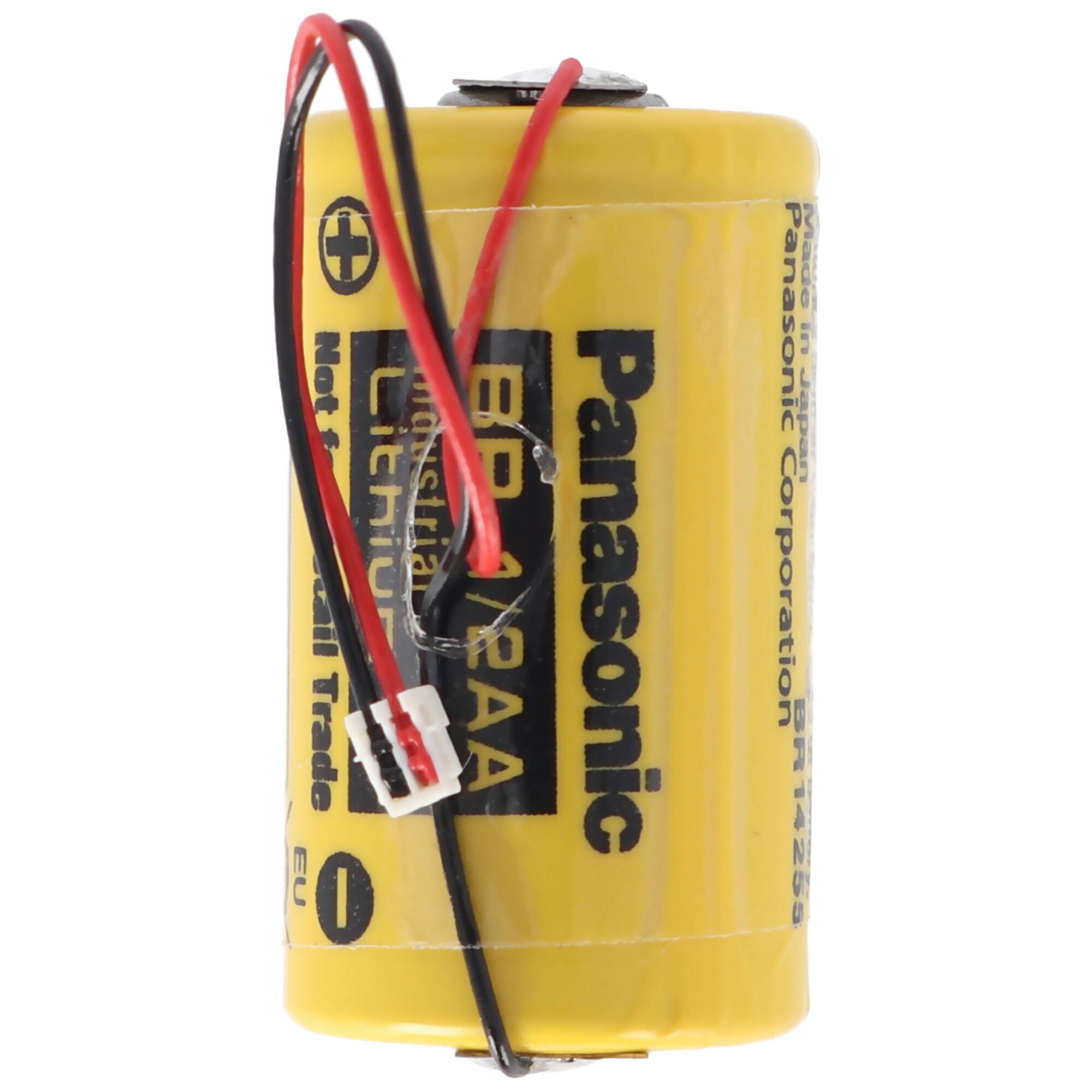 Lithium Batterie 3 Volt passend für Winkhaus blueCompact Schließsystem 3 Volt Batterie mit Kabel und Stecker