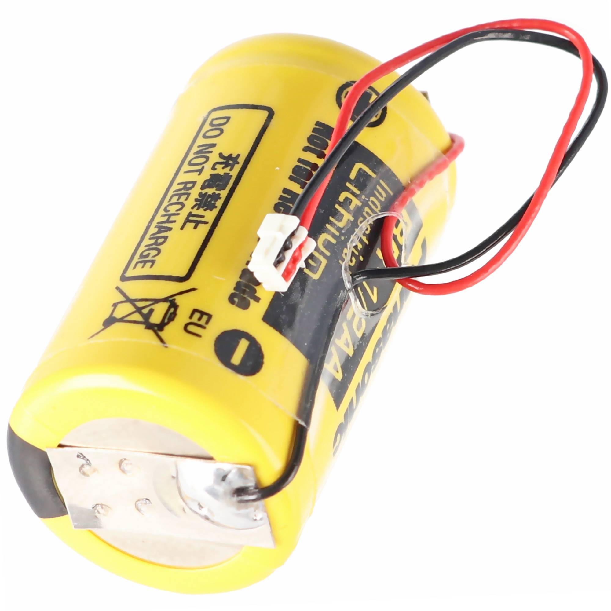 Lithium Batterie 3 Volt passend für Winkhaus blueCompact Schließsystem 3 Volt Batterie mit Kabel und Stecker