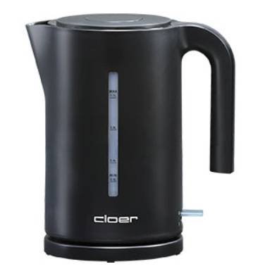 Cloer 4110 - Wasserkocher - 1.7 Liter - 2200 W