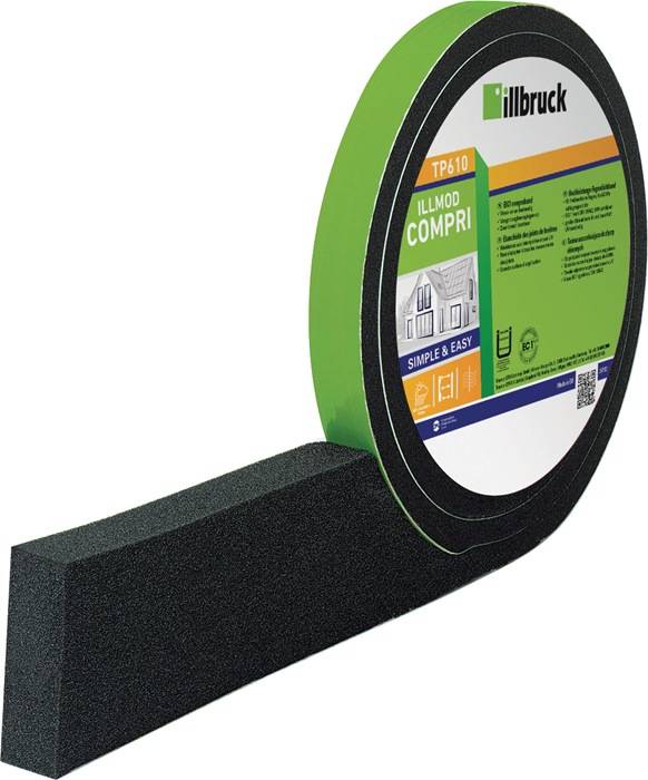 Fugendichtband illmod eco TP610 20/9-20 L.2,6m anthrazit Rl.ILLBRUCK
