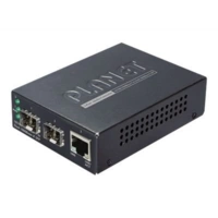 PLANET GT-1205A - Medienkonverter - GigE - 10Base-T, 100Base-TX, 1000Base-T - 3 Anschlüsse - RJ-45 / SFP (mini-GBIC) PLANET GT-1205A - Medienkonverter - GigE - 10Base-T, 100Base-TX, 1000Base-T - 3 Anschlüsse - RJ-45 / SFP (mini-GBIC)