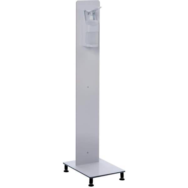 Desinfektionsspender Bond Outdoor 2 Aluminium weiß
