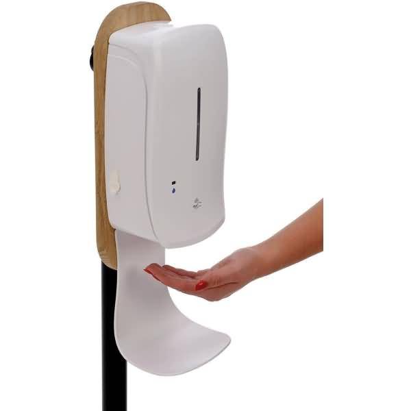 Desinfektionsspender mit Sensor weiß