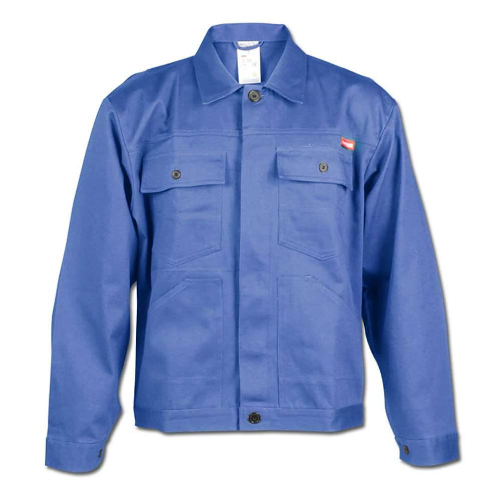 Bundjacke - Gr. 46 - kornblau - 100% CO - 290 g/m² - besonders widerstandsfähig gegen chemische/mechanische Einflüsse - "BW 290"