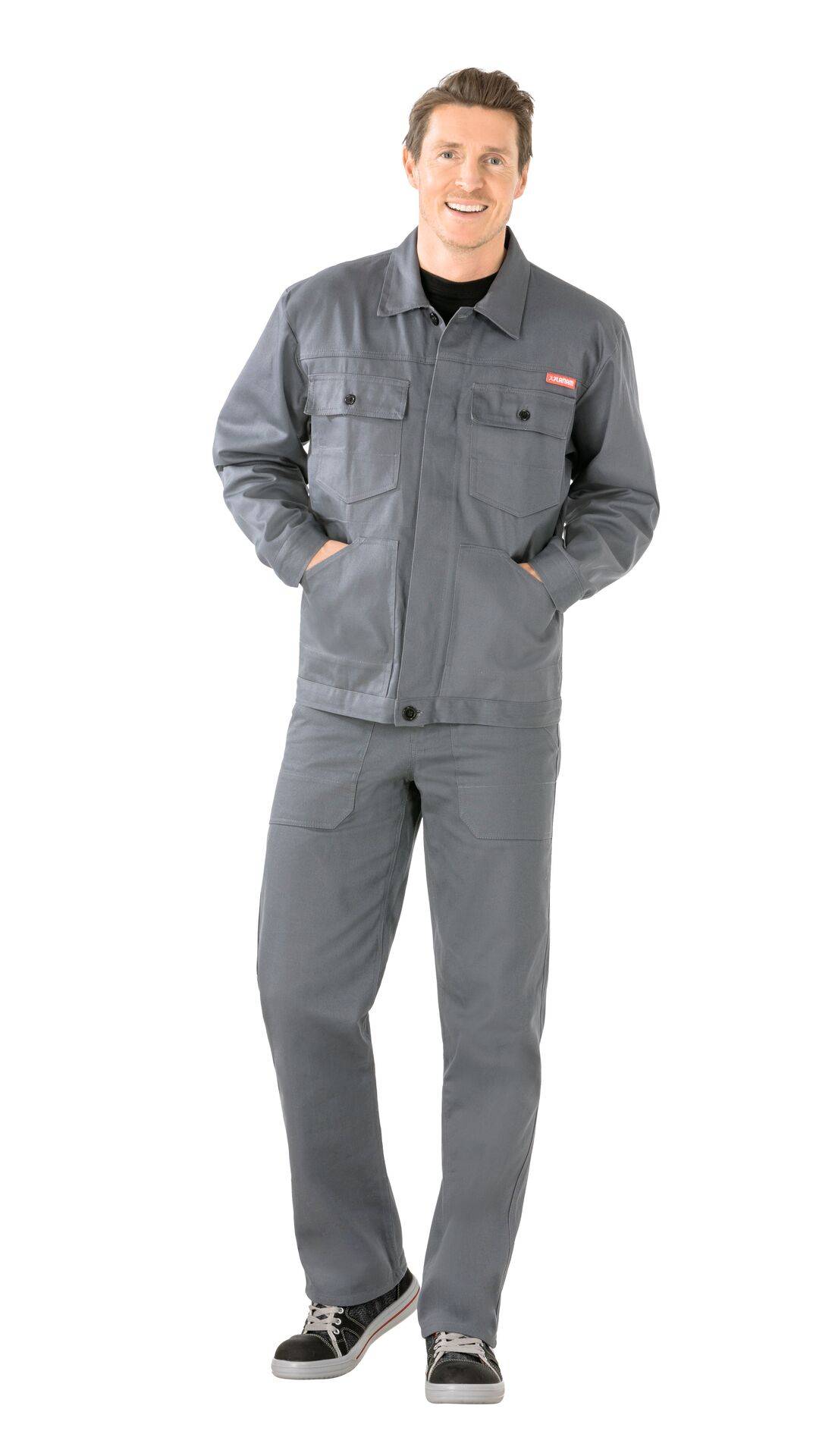 BW 290 Bundjacke grau Größe 52