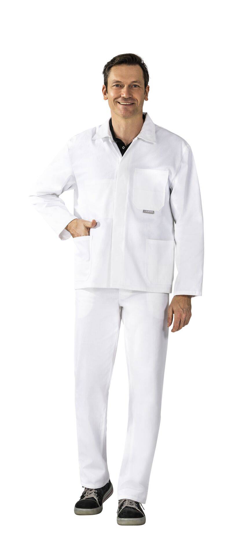 BW 270 Arbeitsjacke reinweiß Größe 102