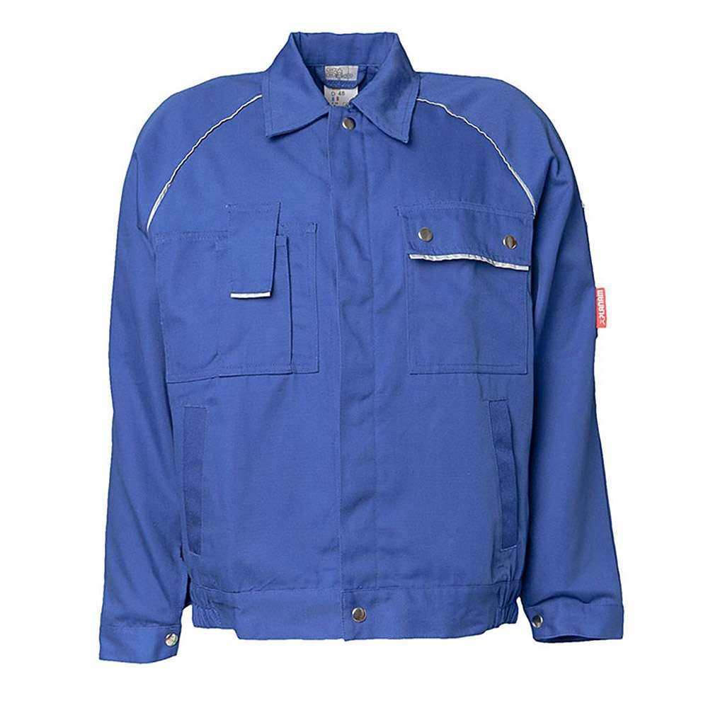 Bundjacke - Gr. 110 - kornblau - 320 g/m² - 65% Polyester - 35% Baumwolle - "Canvas 320" - schmutz- und wasserabweisend - atmungsaktiv - Planam