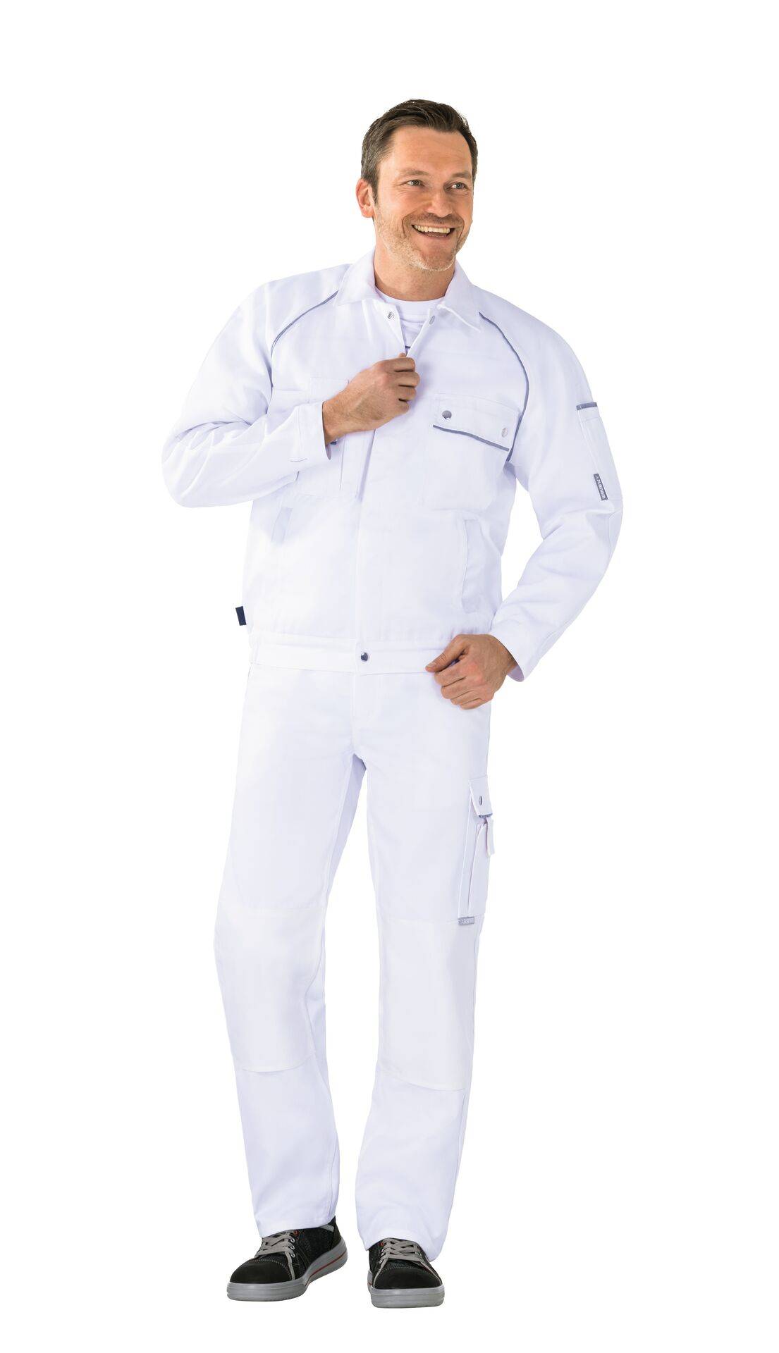 Canvas 320 Bundjacke reinweiß/reinweiß Größe 24