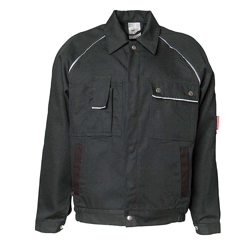 Bundjacke - Gr. 29 - schwarz - 320 g/m² - 65% Polyester - 35% Baumwolle - "Canvas 320" - schmutz- und wasserabweisend - atmungsaktiv - Planam