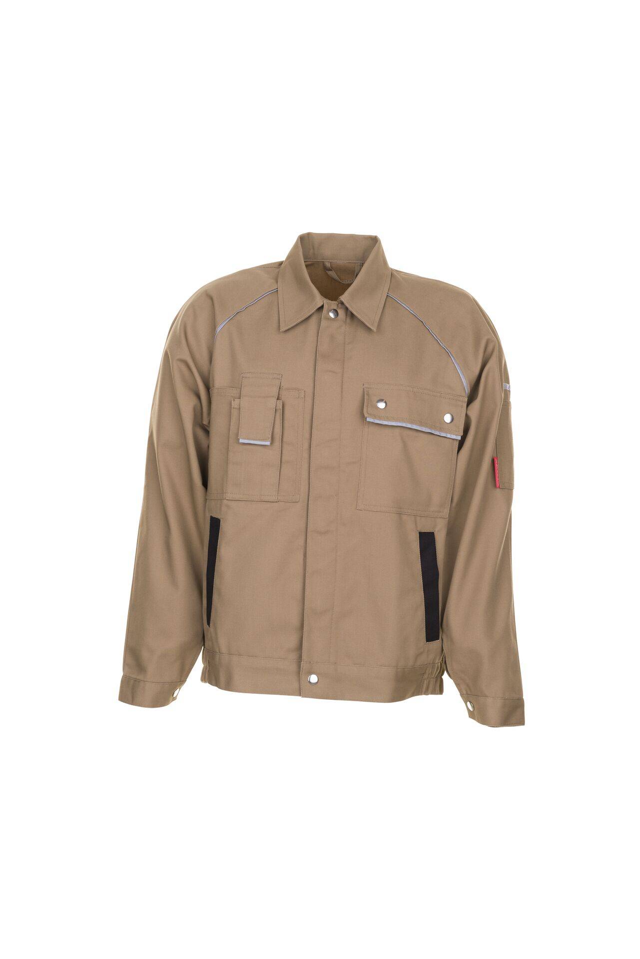 Canvas 320 Bundjacke khaki/schwarz Größe 24