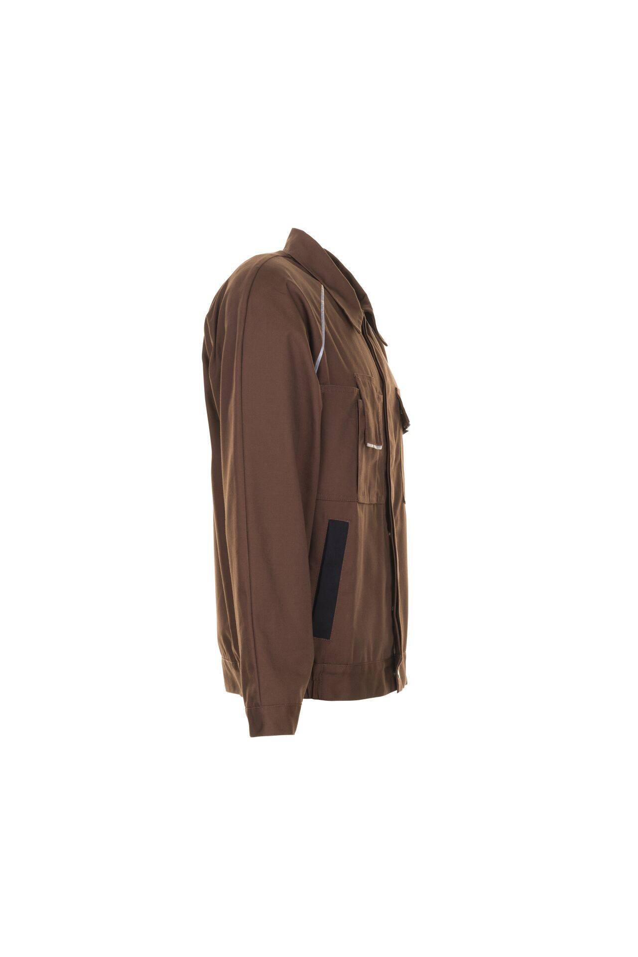 Canvas 320 Bundjacke braun/schwarz Größe 24