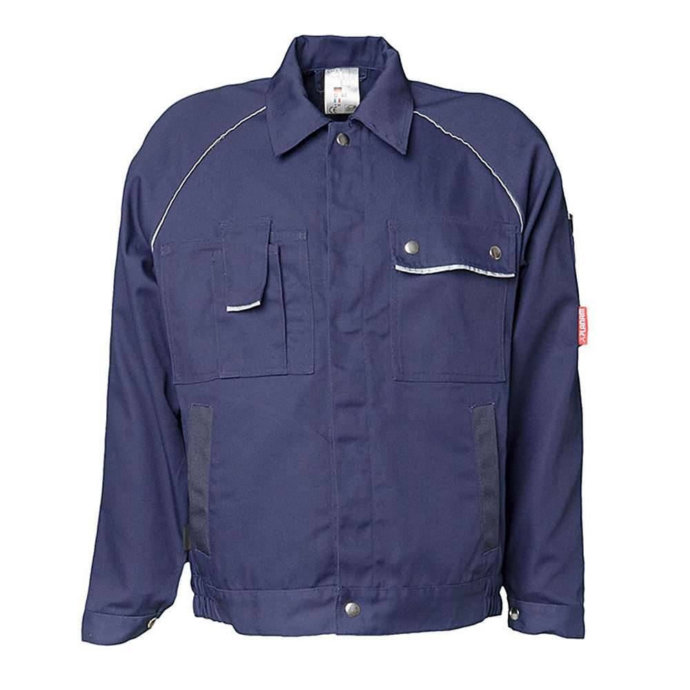 Bundjacke - Gr. 26 - marine - 320 g/m² - 65% Polyester - 35% Baumwolle - "Canvas 320" - schmutz- und wasserabweisend - atmungsaktiv - Planam