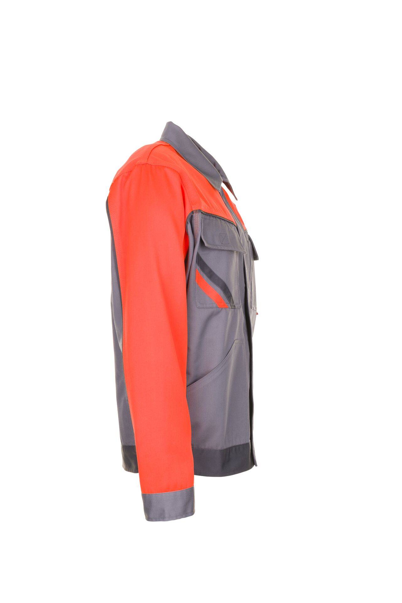 Visline V1 Bundjacke zink/orange/schiefer Größe 70