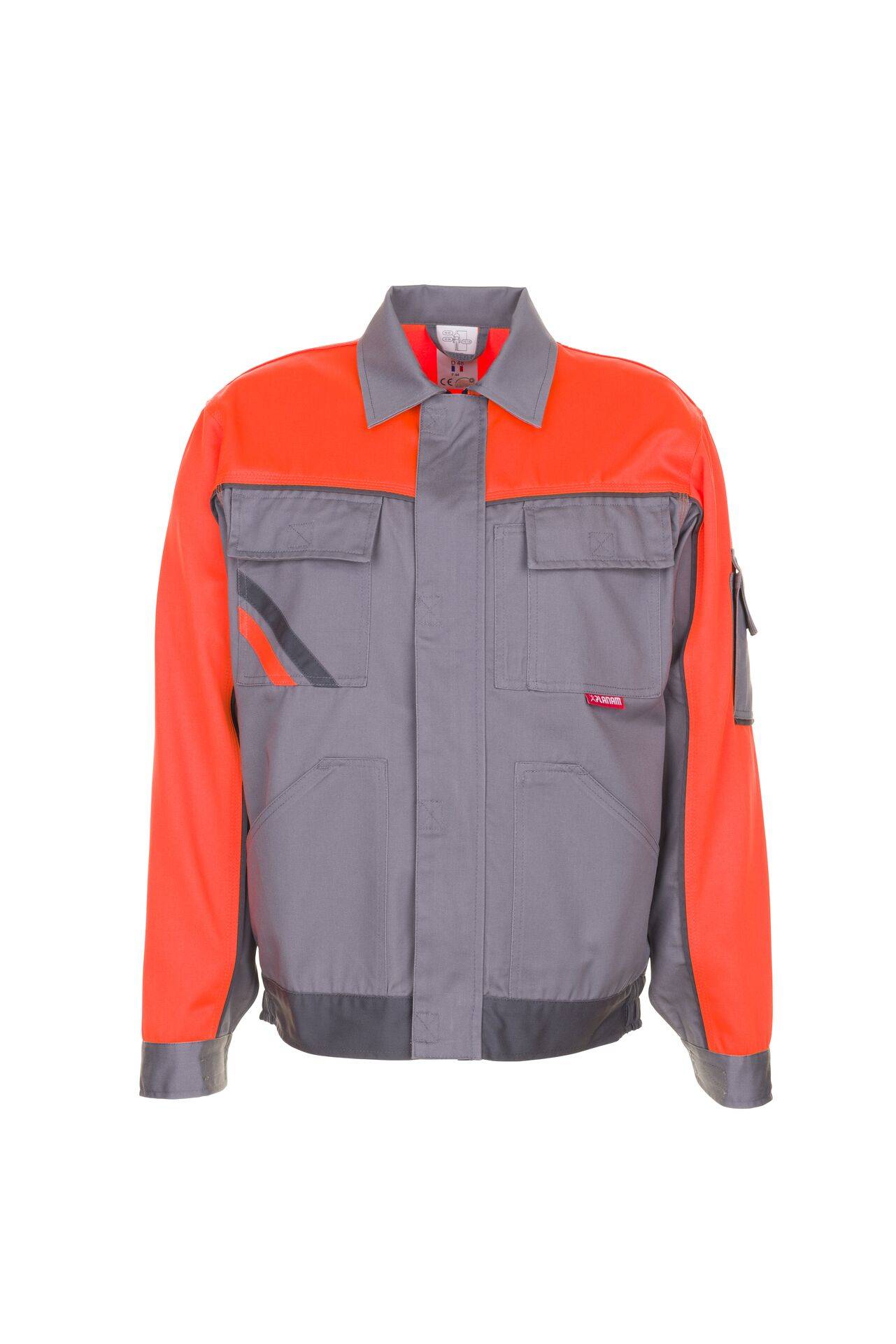Visline V1 Bundjacke zink/orange/schiefer Größe 118