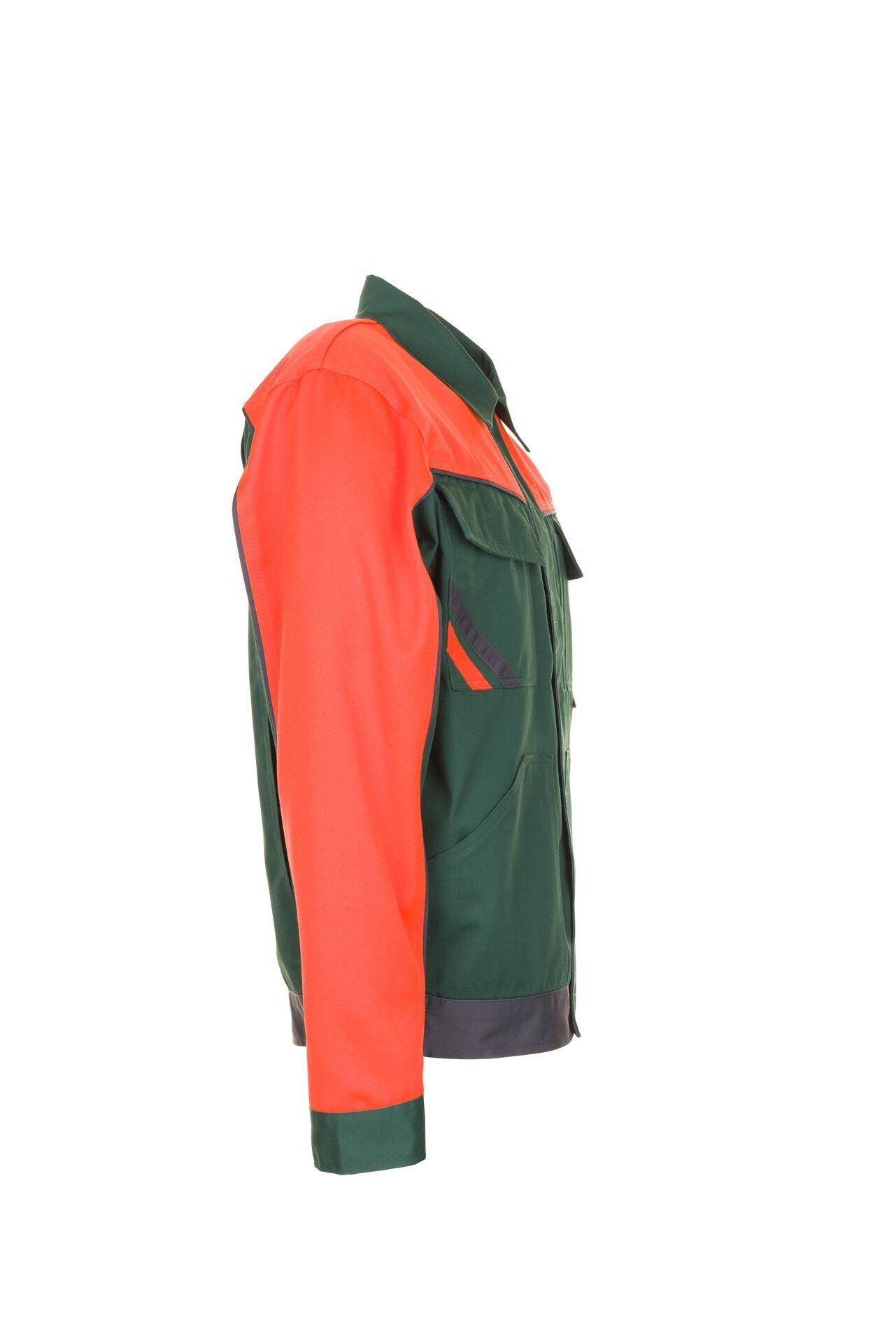 Visline V1 Bundjacke grün/orange/schiefer Größe 52